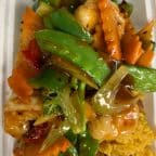 Best Shrimp with Garlic Sauce (Combo Platter) in New Hyde Park, NY